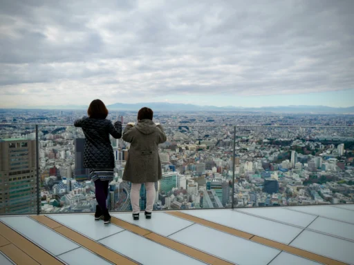 Le meilleur moment pour monter dans Shibuya Sky